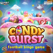 football bingo game - play now